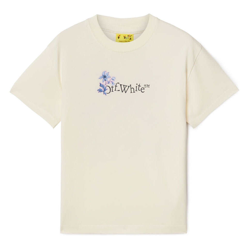 Off-White Kids Arrow Flowers Tee