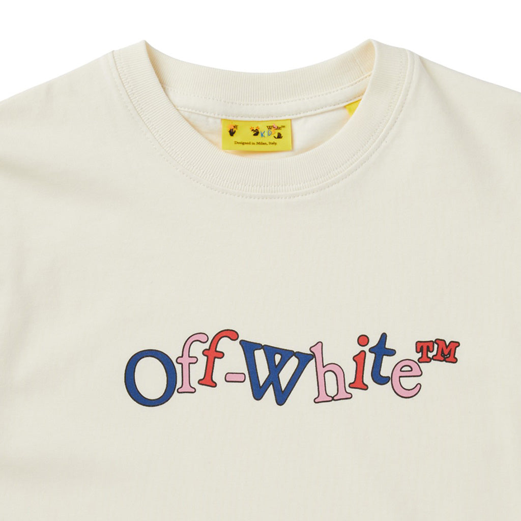 Off-White Kids Bookish Crazy Tee