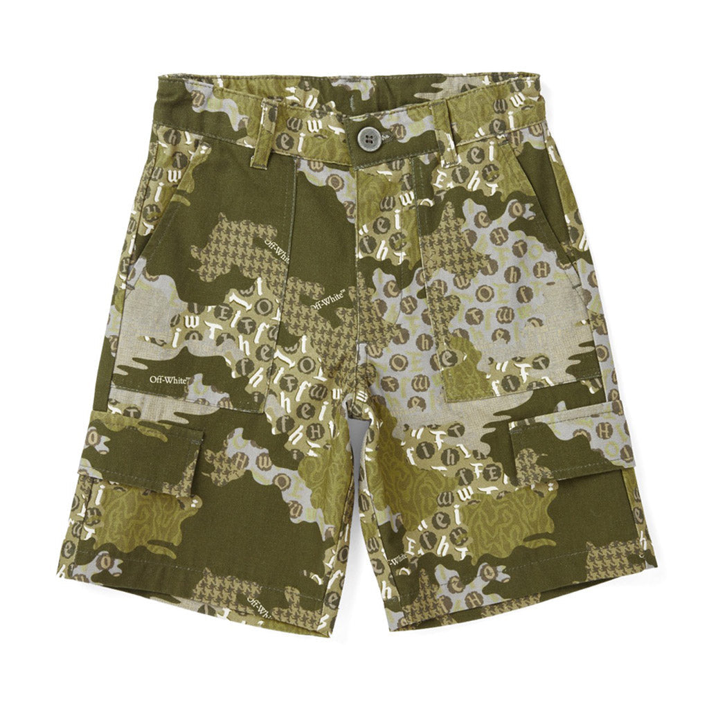 Off white camo shorts hotsell