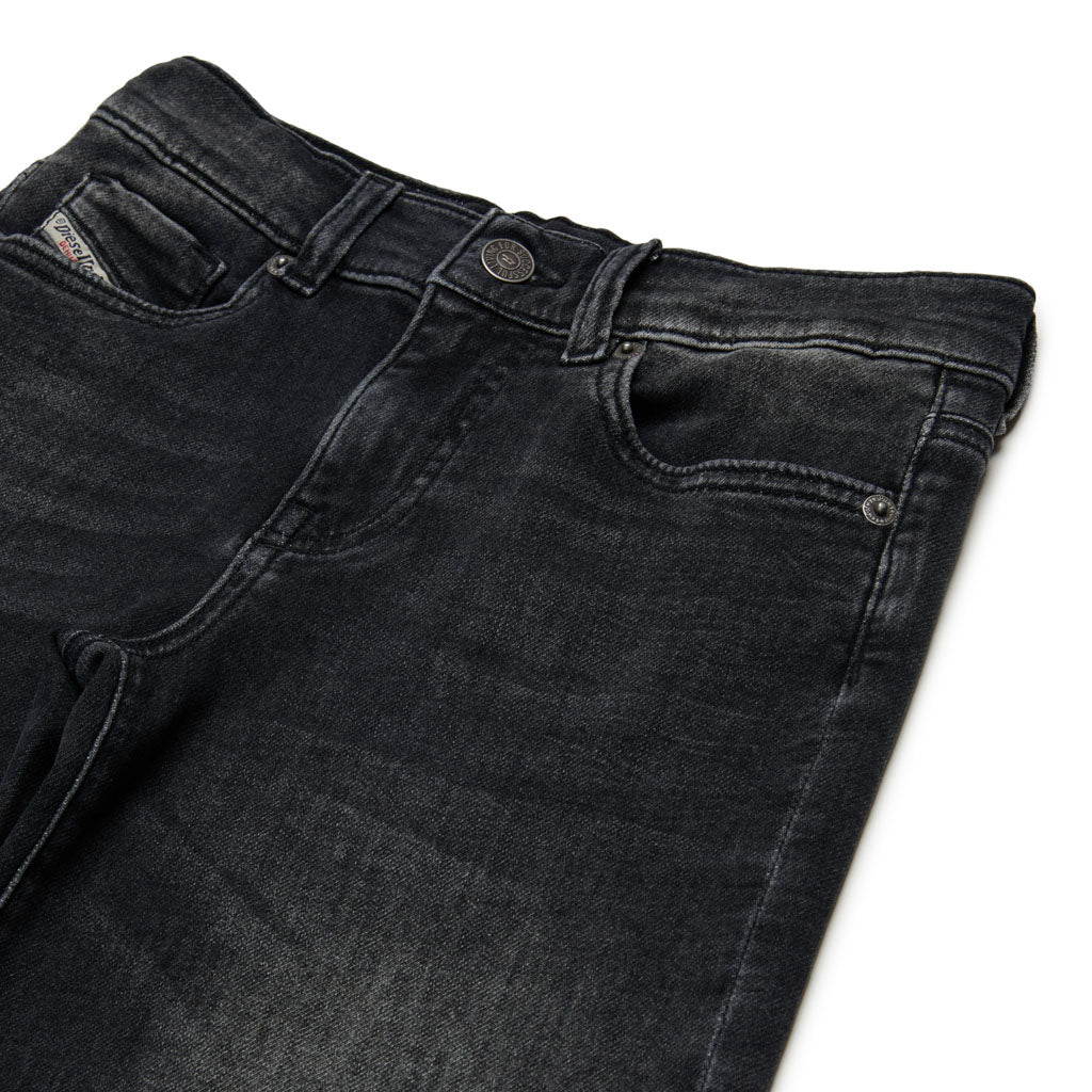 Diesel Kids Wide Leg Jeans