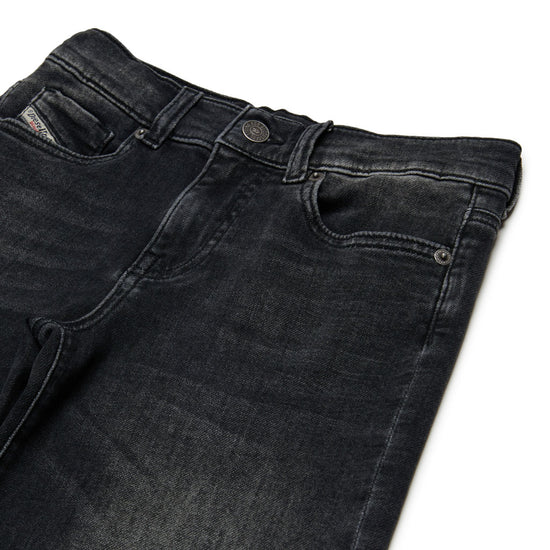 Diesel Kids Wide Leg Jeans