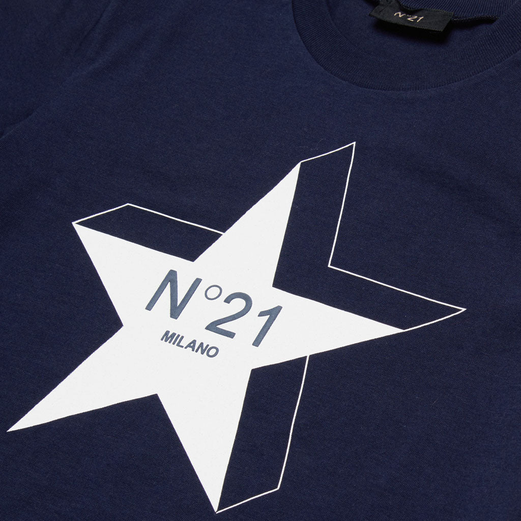 N°21 Kids Star Logo T-shirt