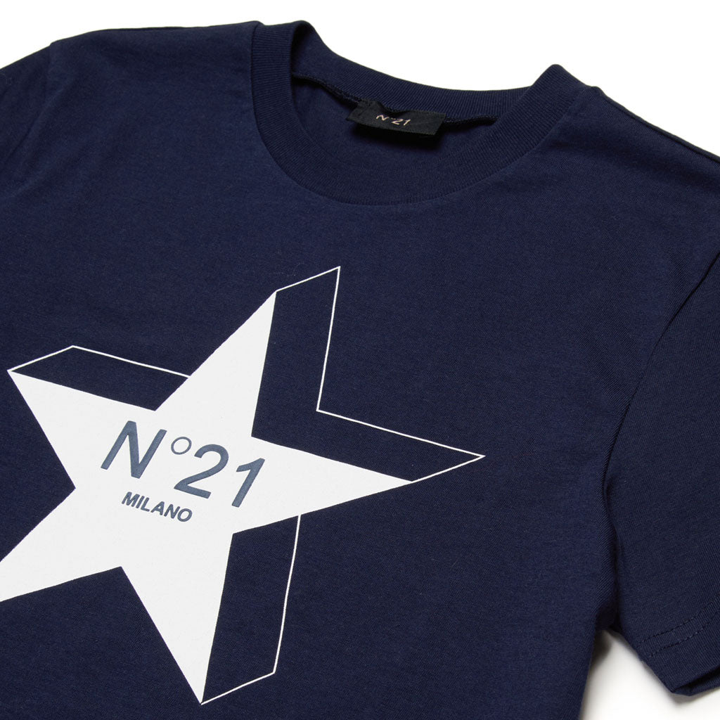 N°21 Kids Star Logo T-shirt