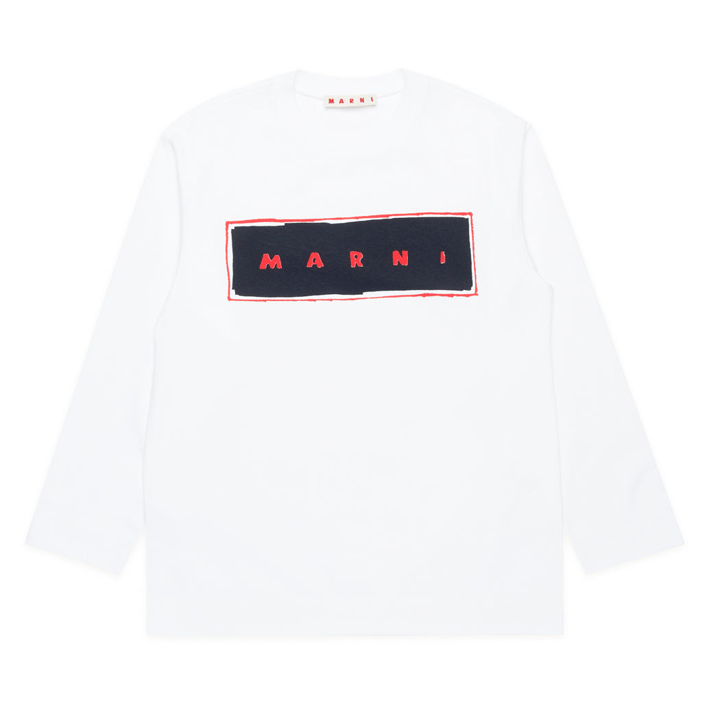 Marni Kids Box Logo T-shirt