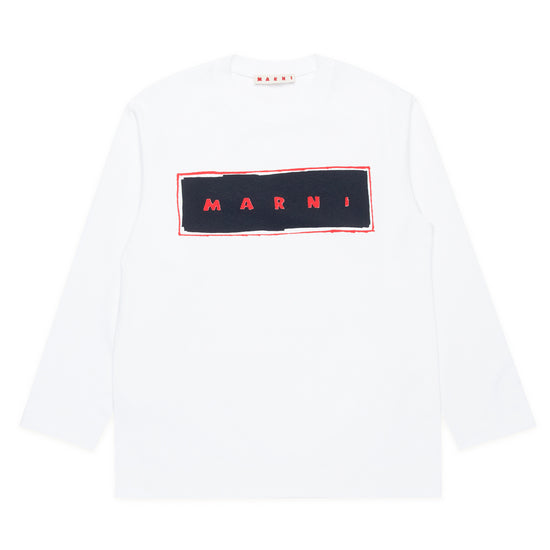 Marni Kids Box Logo T-shirt