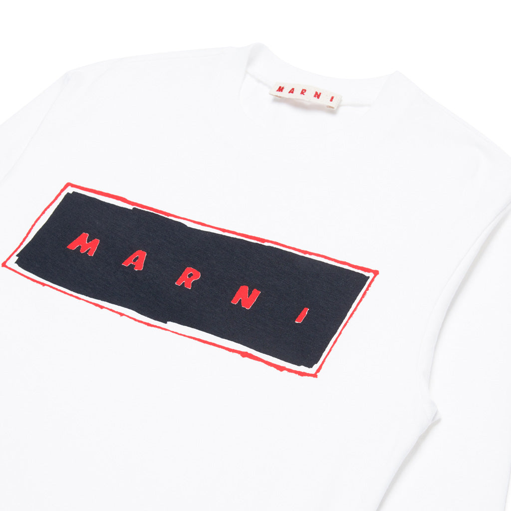 Marni Kids Box Logo T-shirt