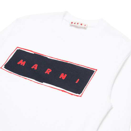 Marni Kids Box Logo T-shirt