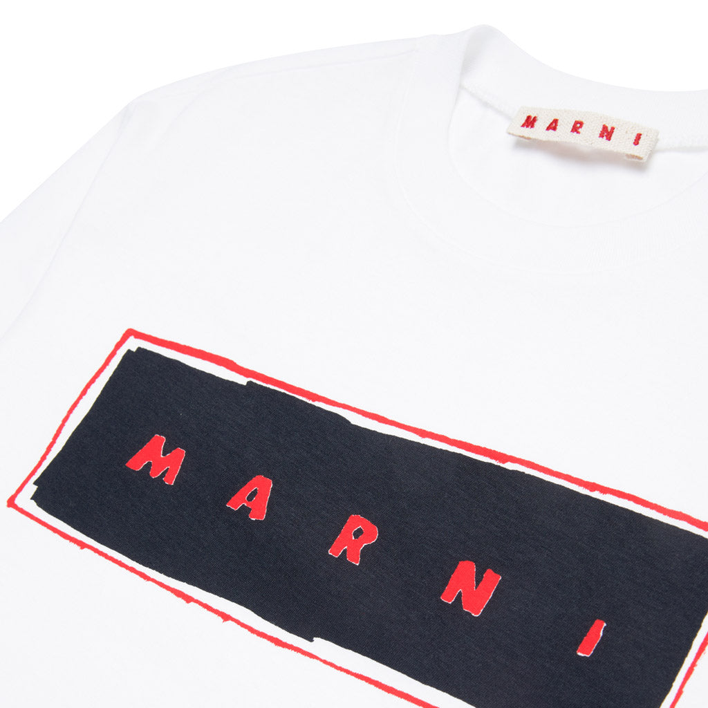 Marni Kids Box Logo T-shirt