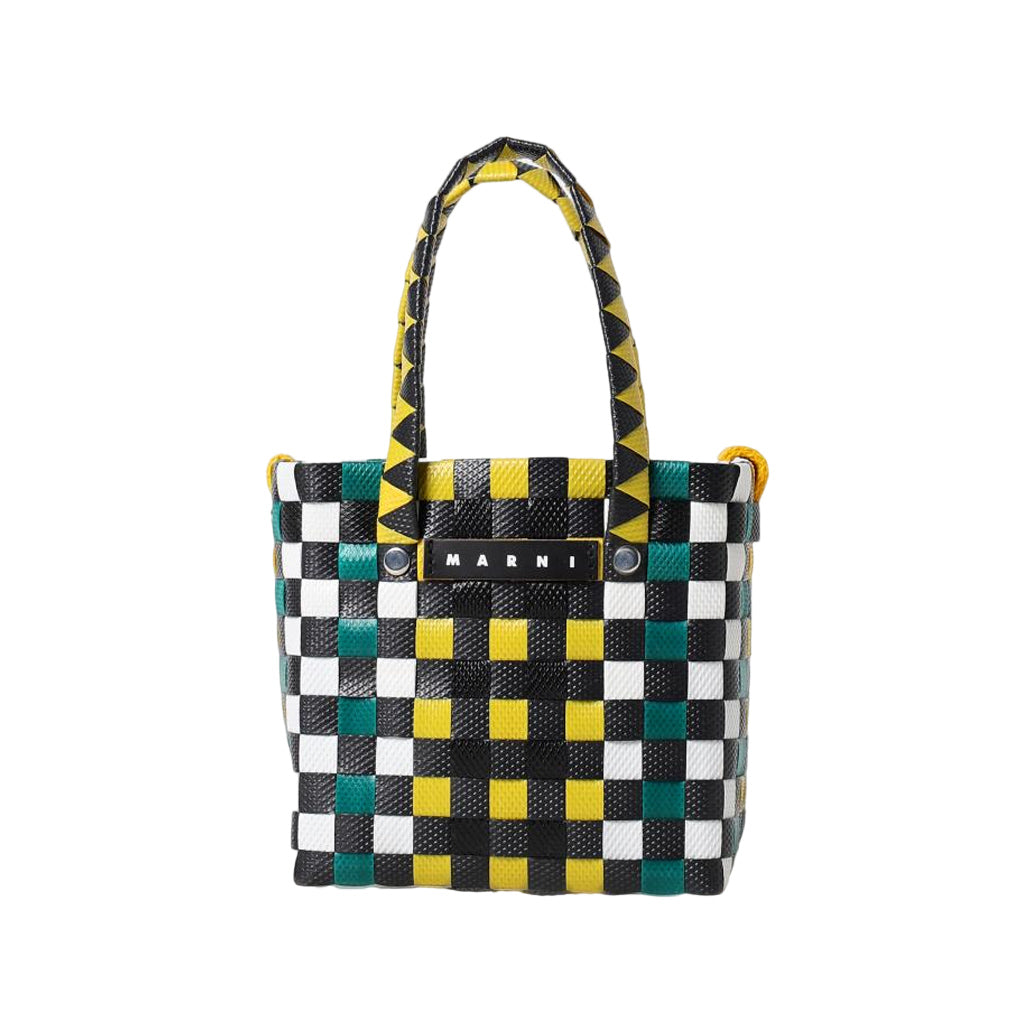 Marni Kids Basket Bag With Strap