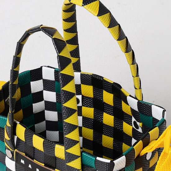 Marni Kids Basket Bag With Strap
