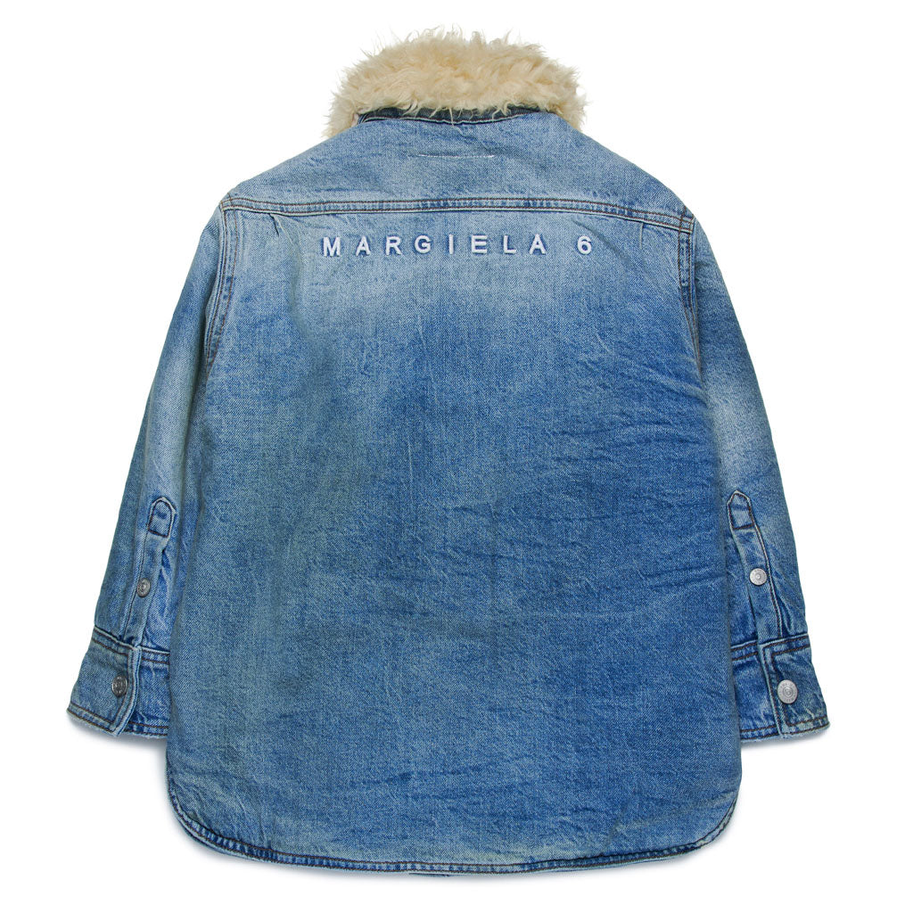 MM6 Kids Denim Overshirt