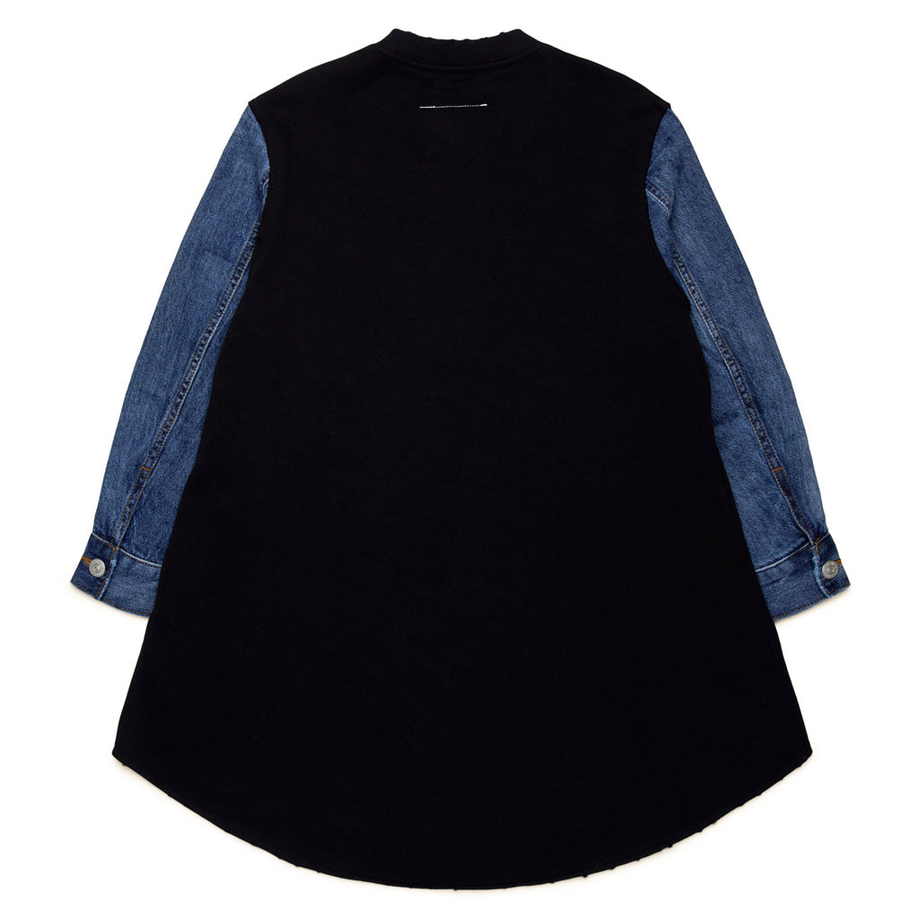 MM6 Kids Denim Patch Dress