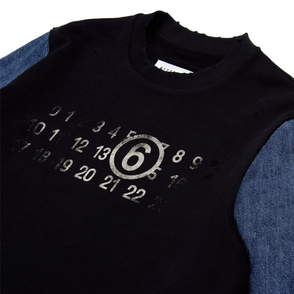 MM6 Kids Denim Patch Dress