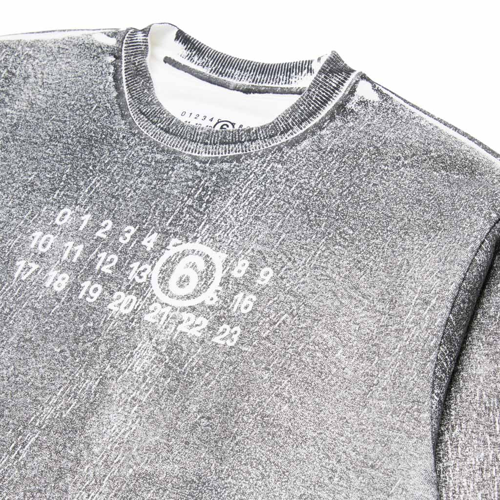 MM6 Kids Overprint Sweatshirt