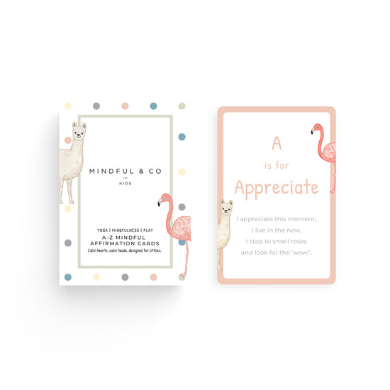 A-Z Mindful Affirmation Cards