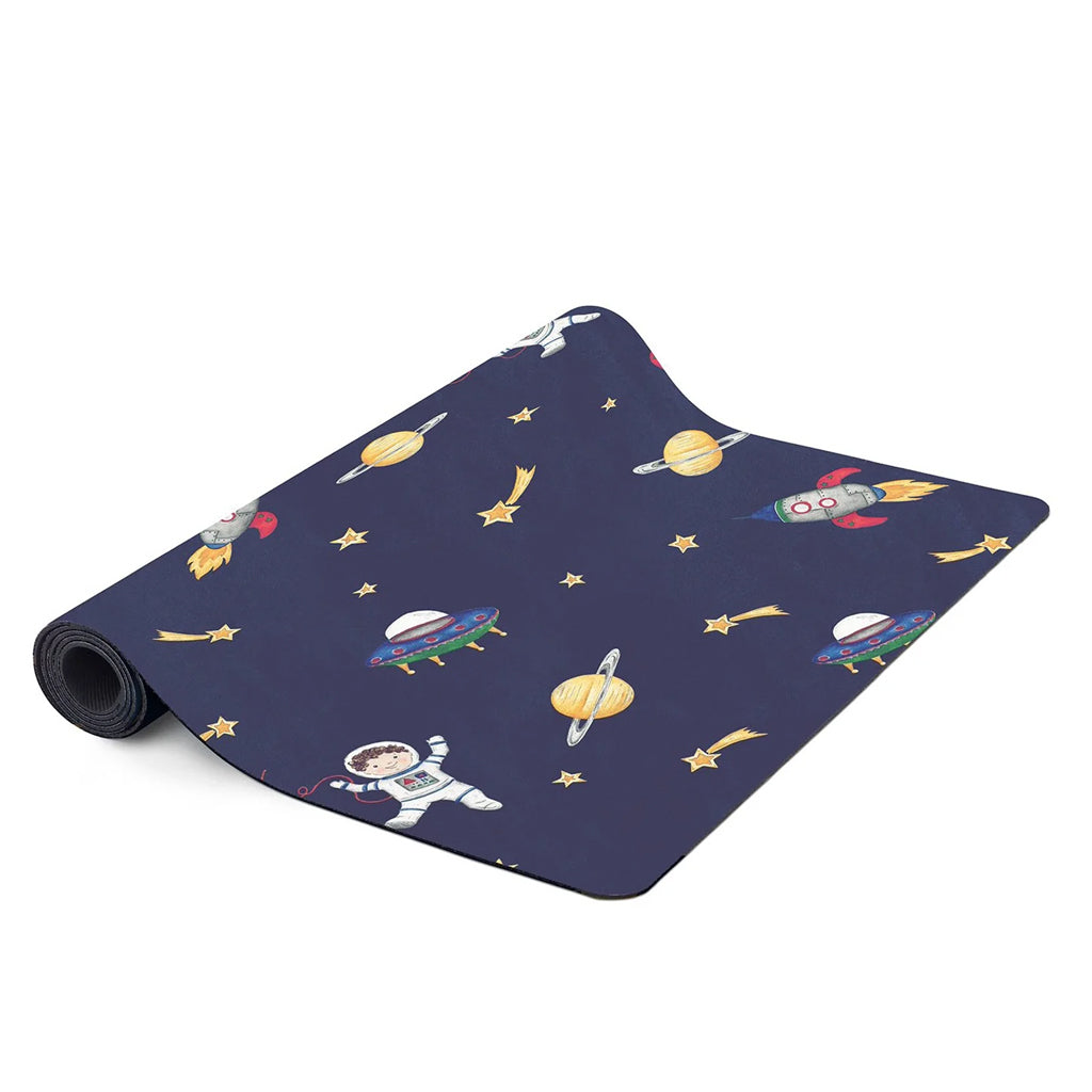 Printed Kids Yoga Mats – Space Print