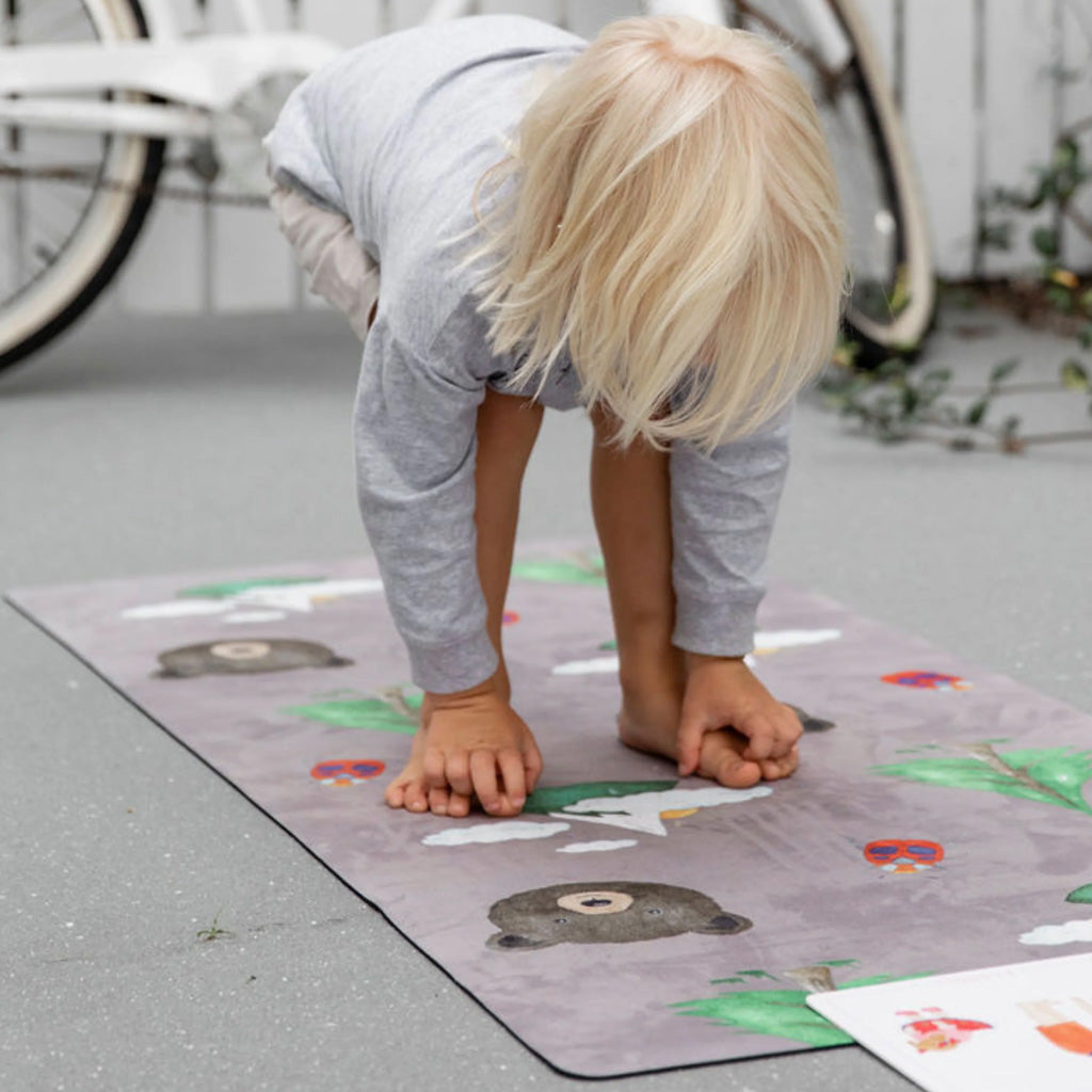 Printed Kids Yoga Mats – Nature Print