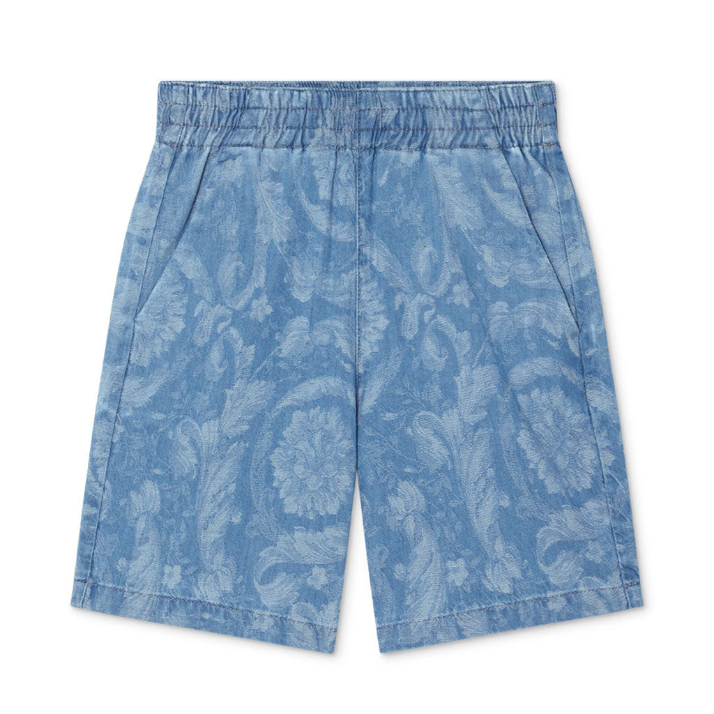 Versace Kids Chambray Shorts