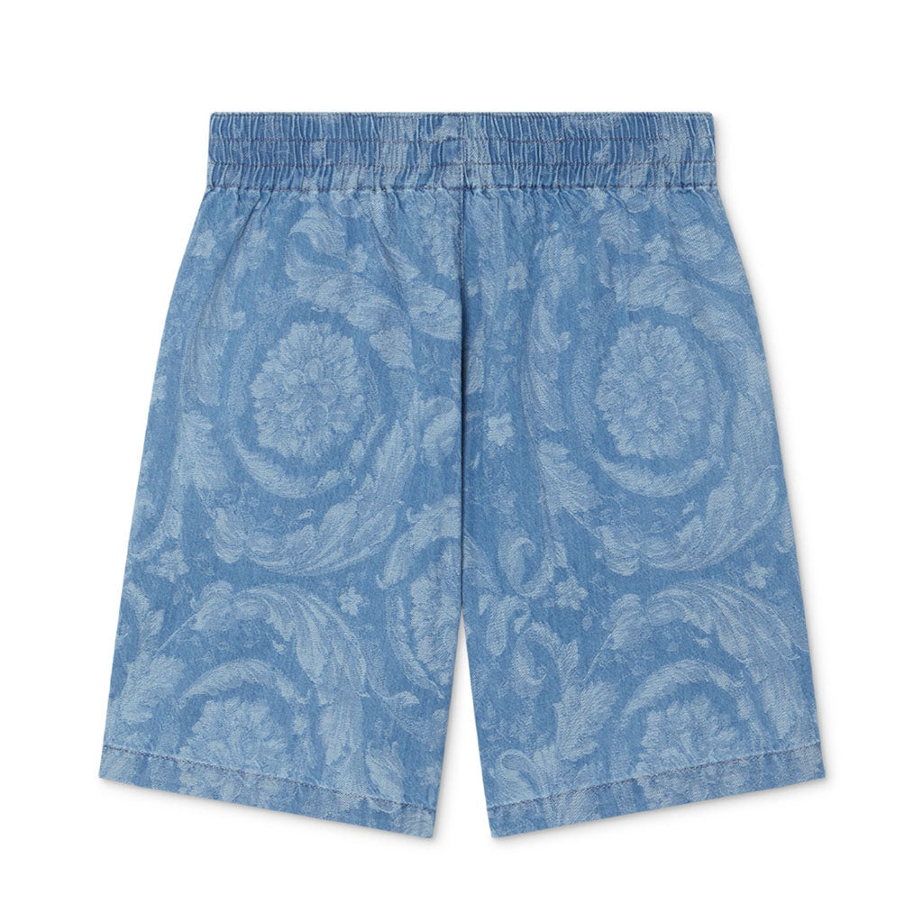 Versace Kids Chambray Shorts