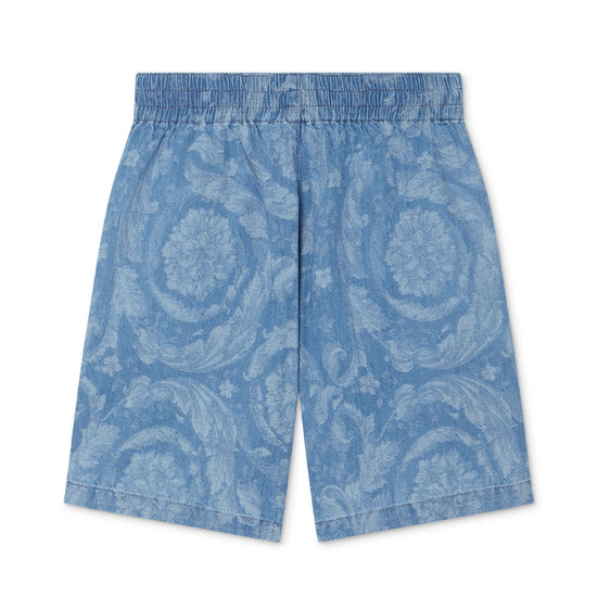 Load image into Gallery viewer, Versace Kids Chambray Shorts
