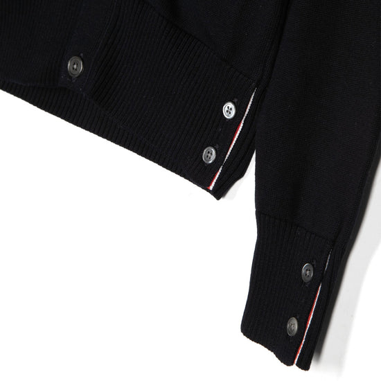 Thom Browne Kids Raven Back Knit Cardigan