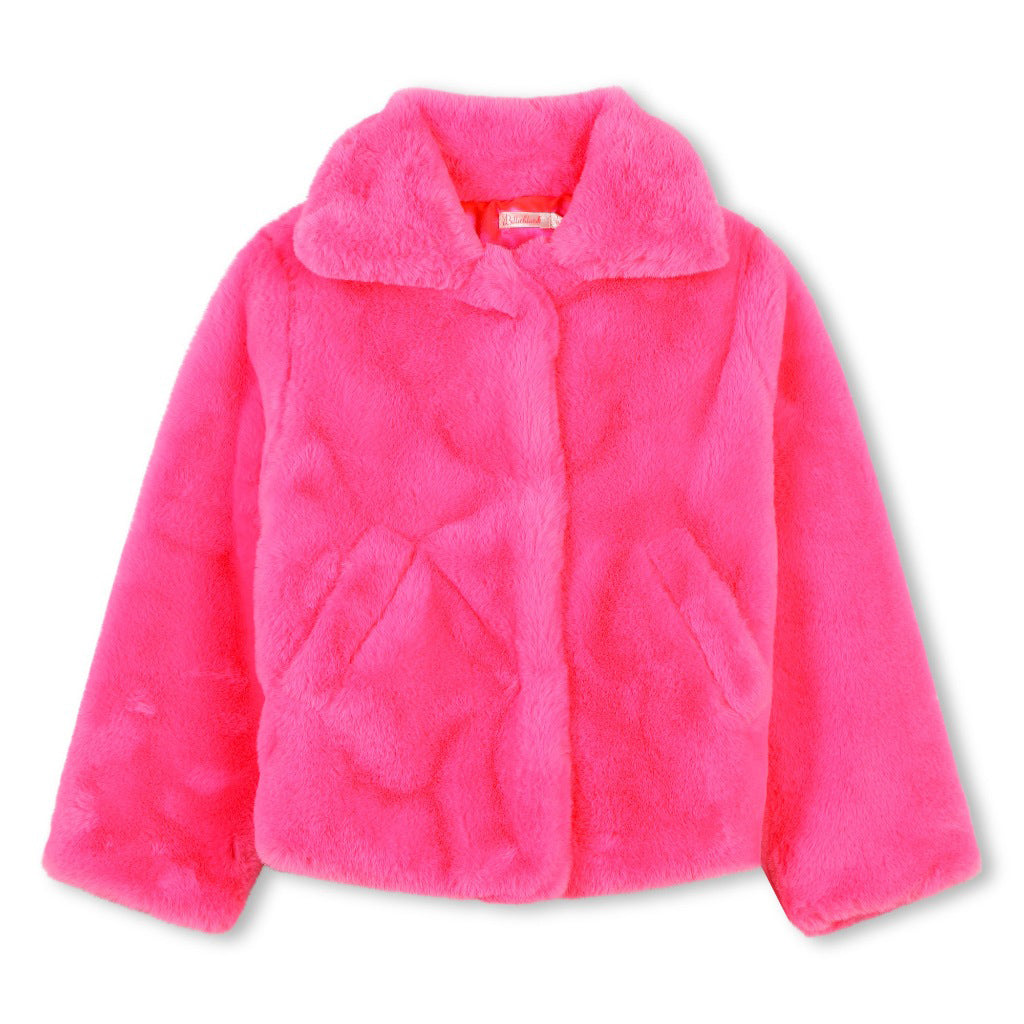Billieblush Faux Fur Coat