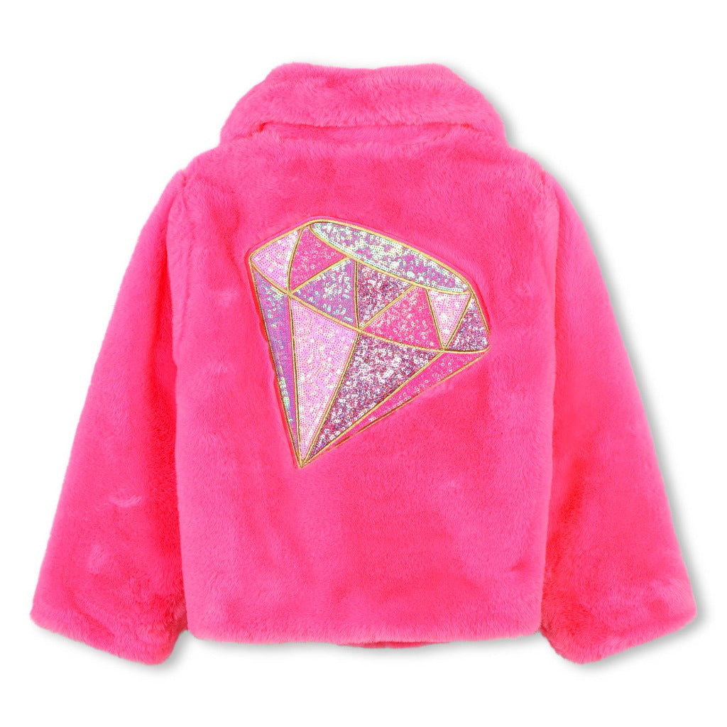 Billieblush Faux Fur Coat