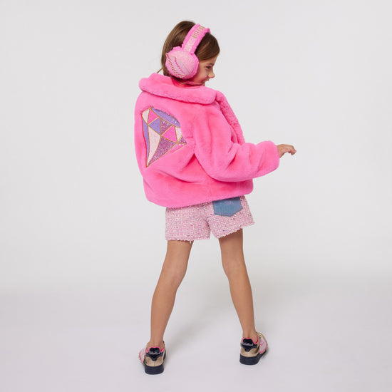 Billieblush Faux Fur Coat