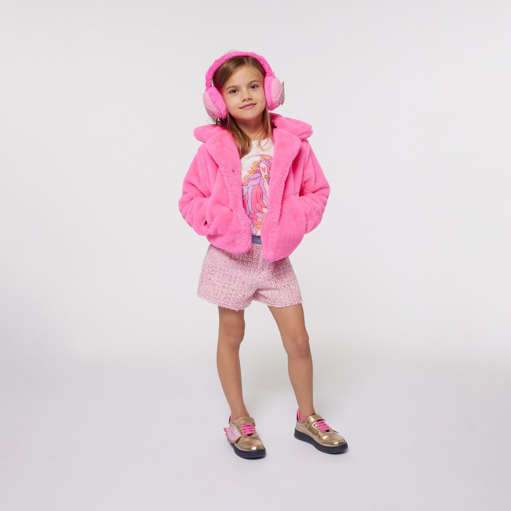 Billieblush Faux Fur Coat