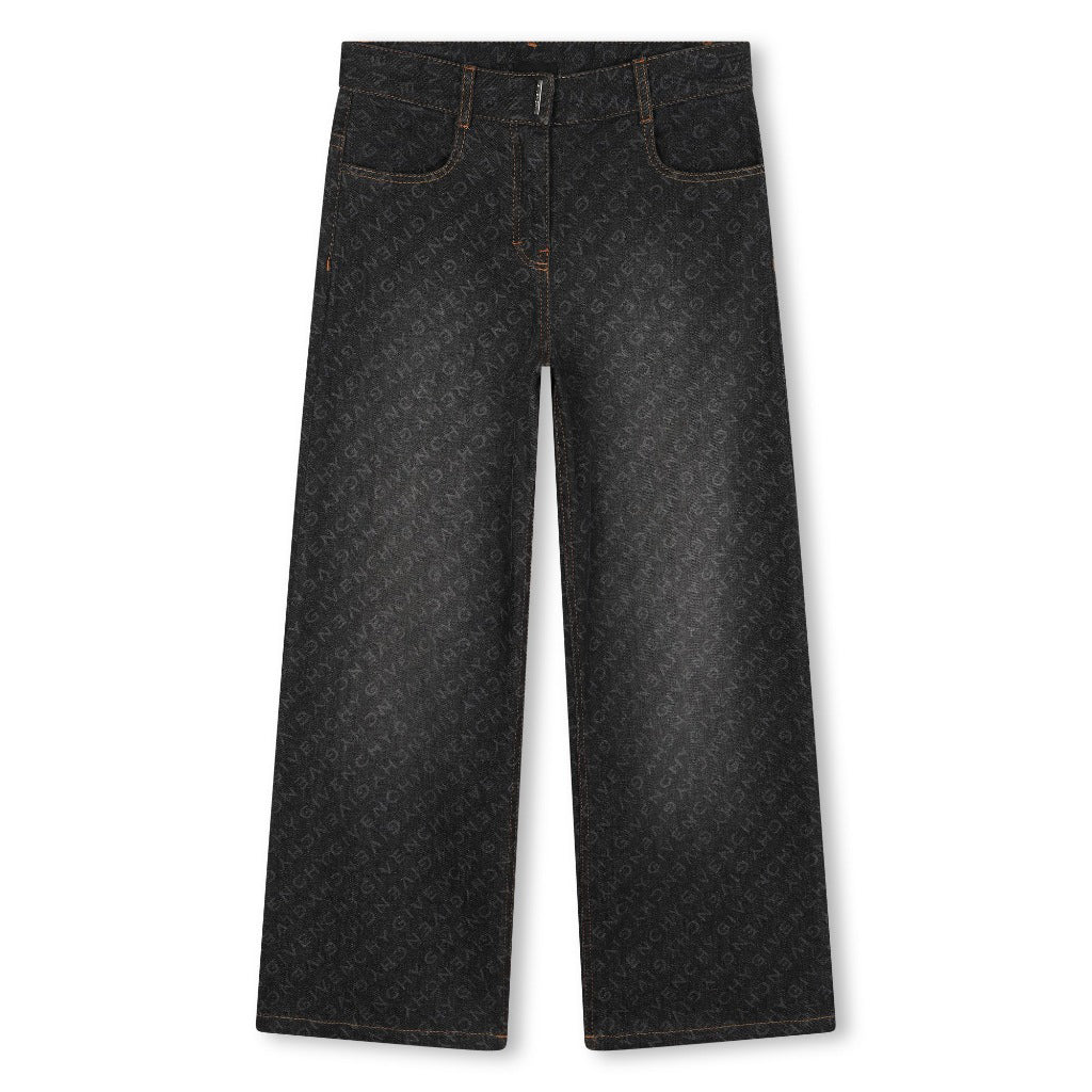 Givenchy Kids Denim Wide Jeans
