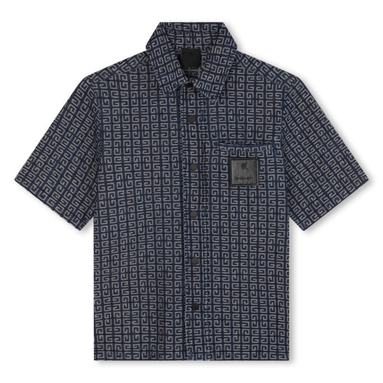 Givenchy Kids Four G Denim Shirt