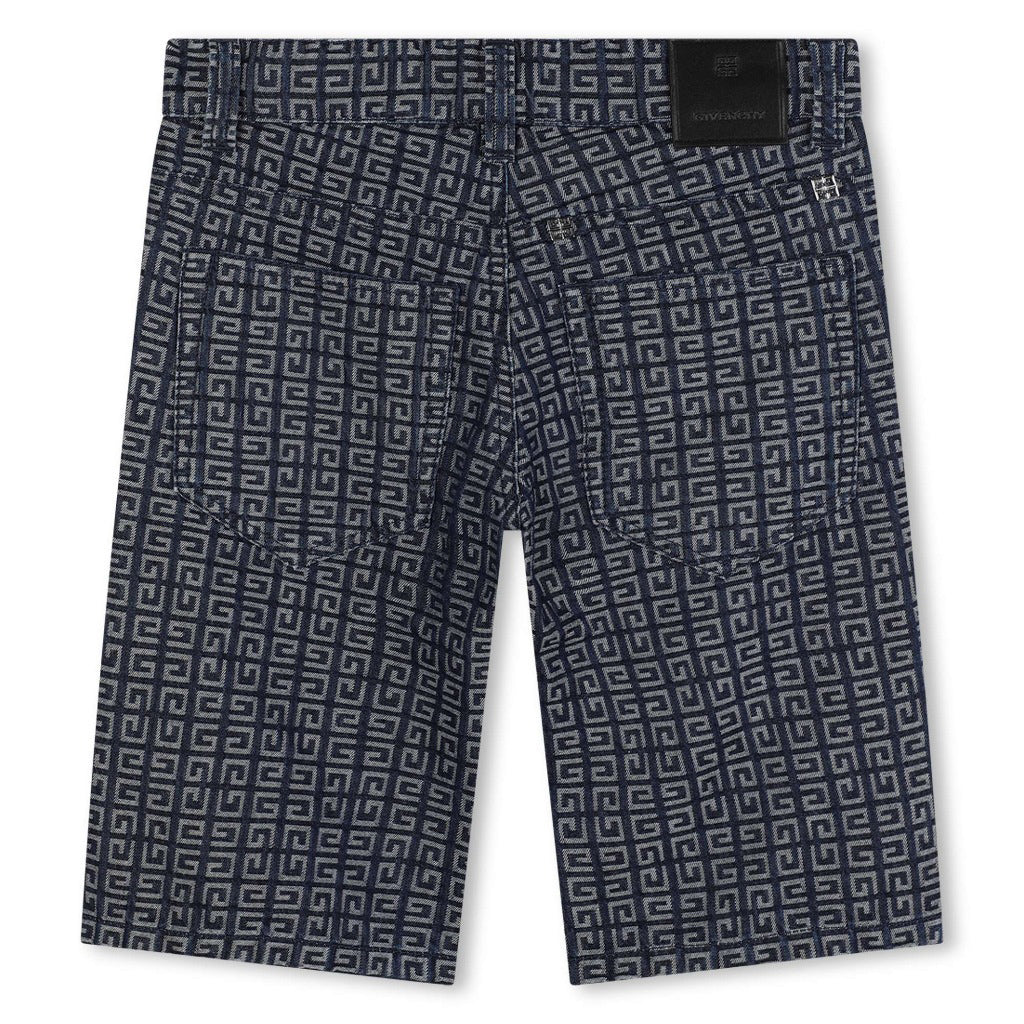 Givenchy Kids Four G Denim Shorts