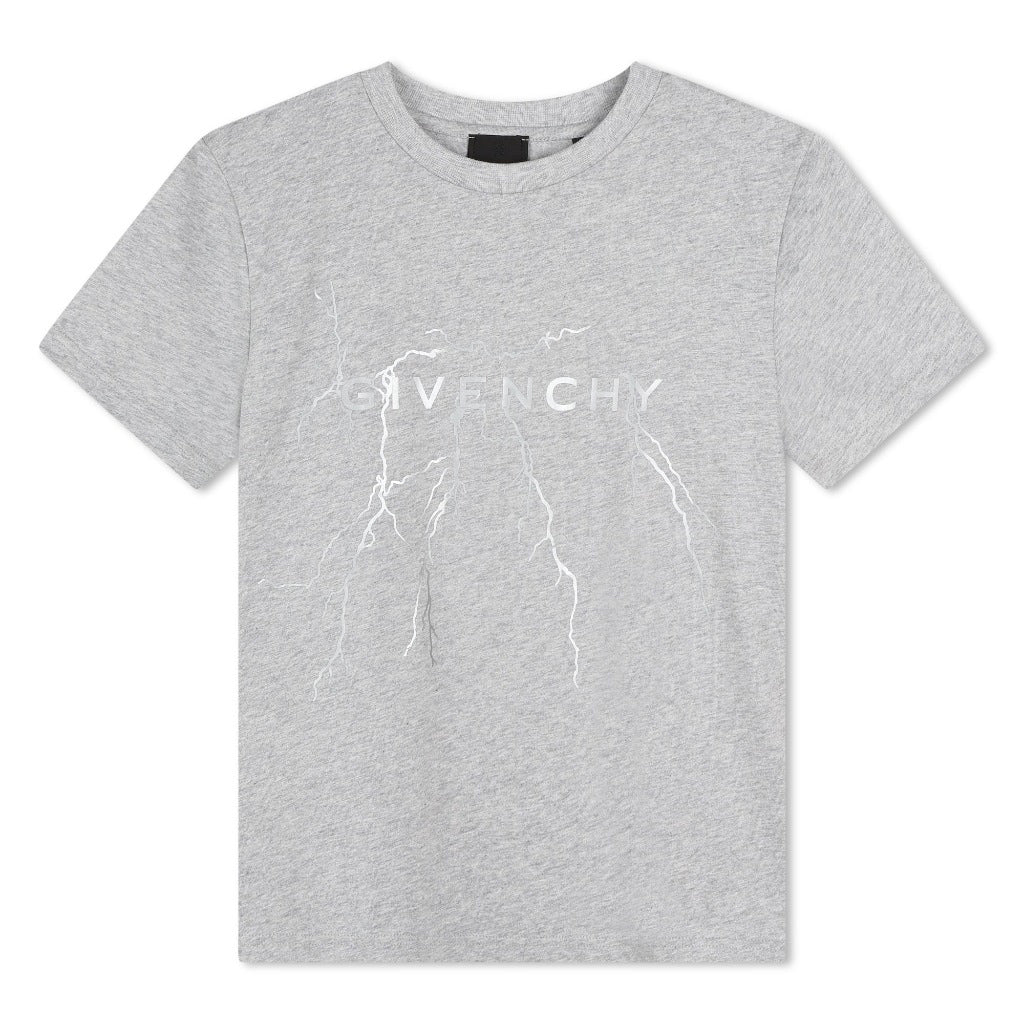 Givenchy Kids Logo Crack Effect T-shirt