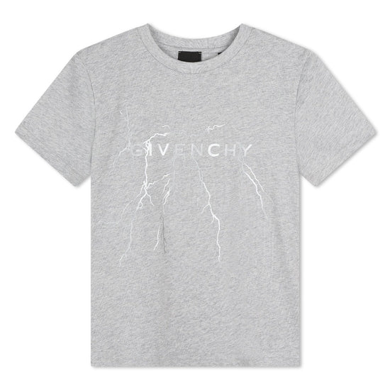 Givenchy Kids Logo Crack Effect T-shirt