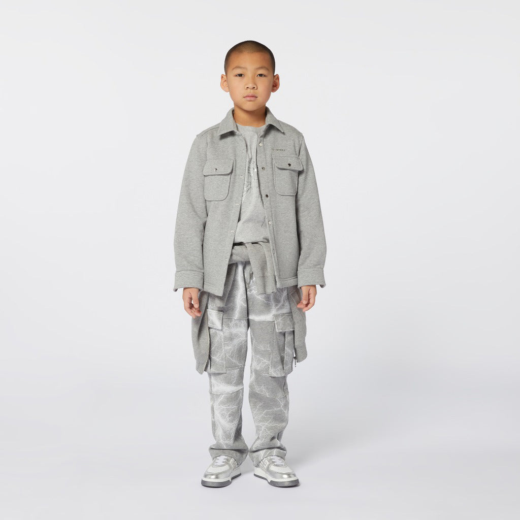 Givenchy Kids Logo Crack Effect T-shirt