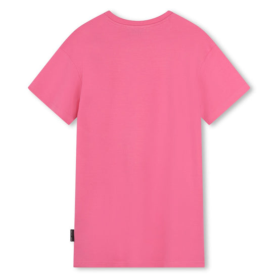 Little Marc Jacobs Tote Bag Print T-shirt Dress