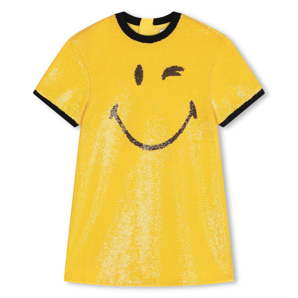 Little Marc Jacobs Sequins Smiley Dress