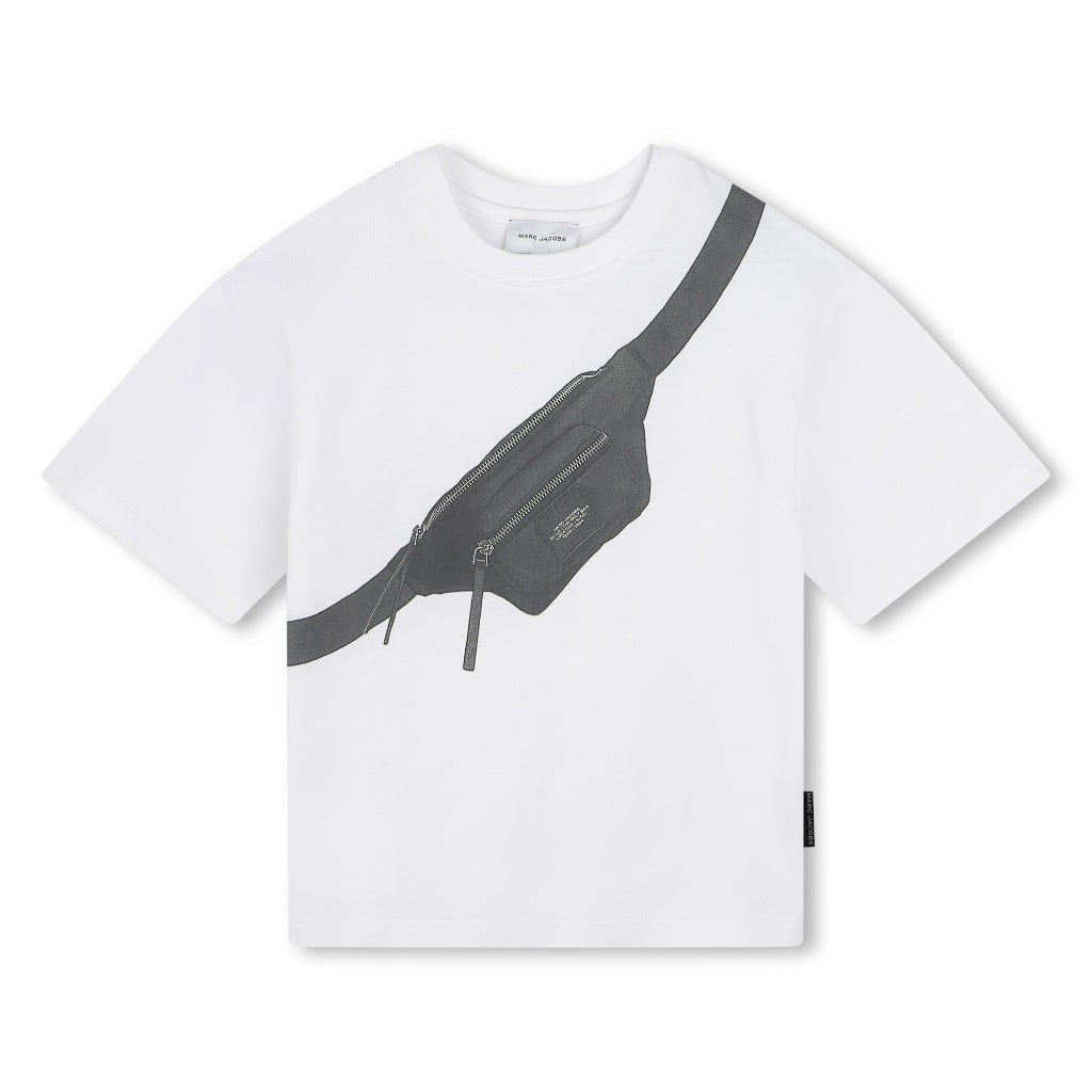 Little Marc Jacobs Belt Bag Print T-shirt