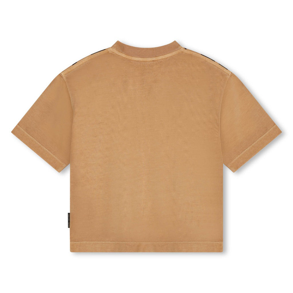 Little Marc Jacobs Smiley Check T-shirt