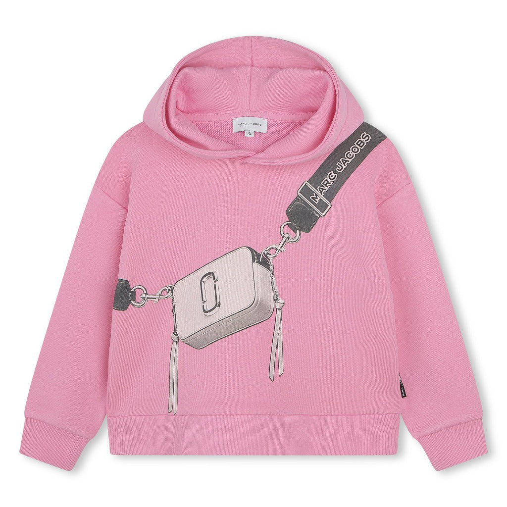 Little Marc Jacobs Camera Bag Printed Hoodie