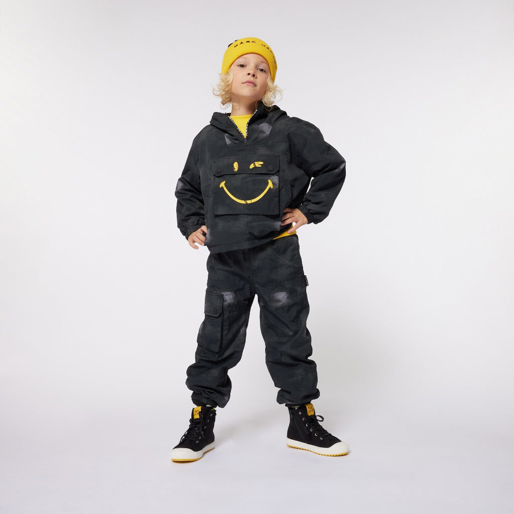 Little Marc Jacobs Smiley Hooded Parka Jacket