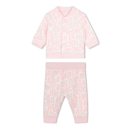 Little Marc Jacobs Logo Print PJ Set