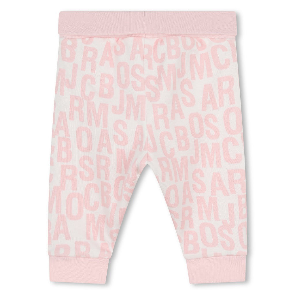 Little Marc Jacobs Logo Print PJ Set