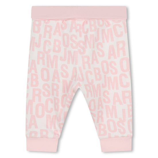 Little Marc Jacobs Logo Print PJ Set