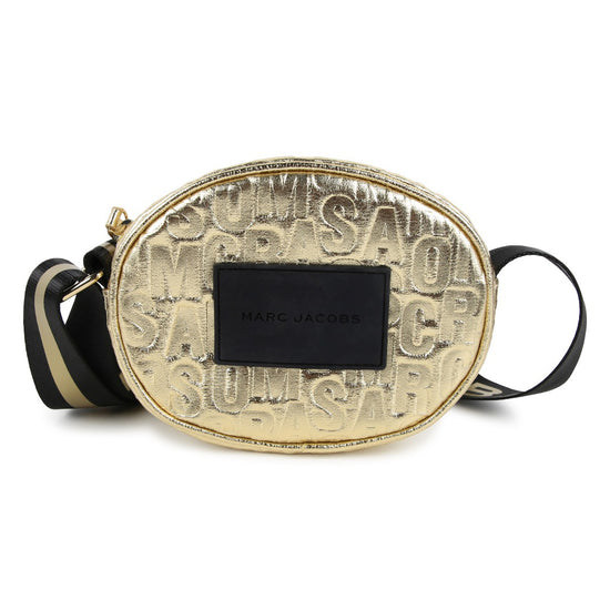 Little Marc Jacobs Gold Foil Messenger Bag