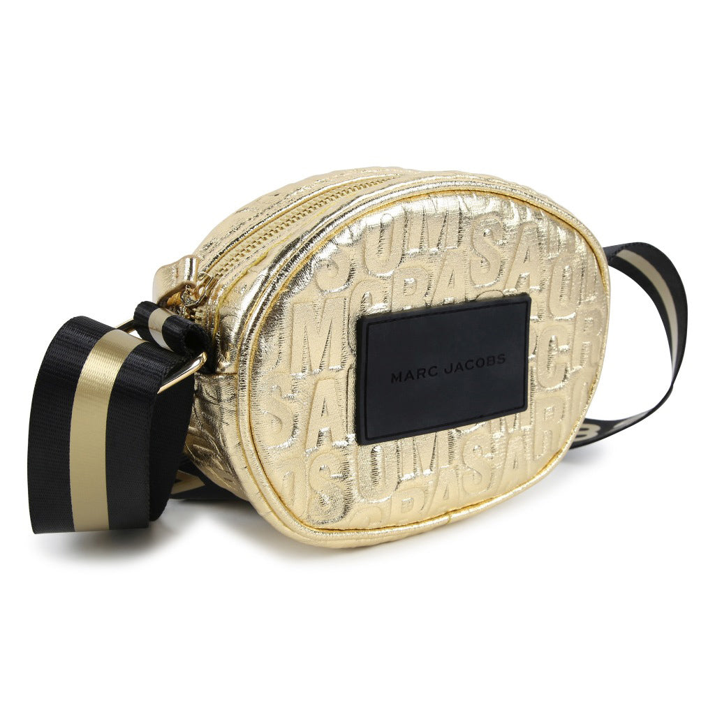 Little Marc Jacobs Gold Foil Messenger Bag