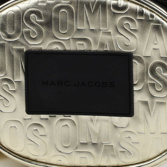 Little Marc Jacobs Gold Foil Messenger Bag