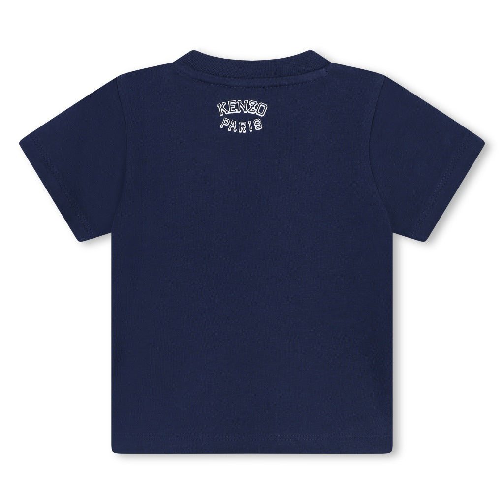 Kenzo Kids Tiger Print Short Sleeve T-shirt