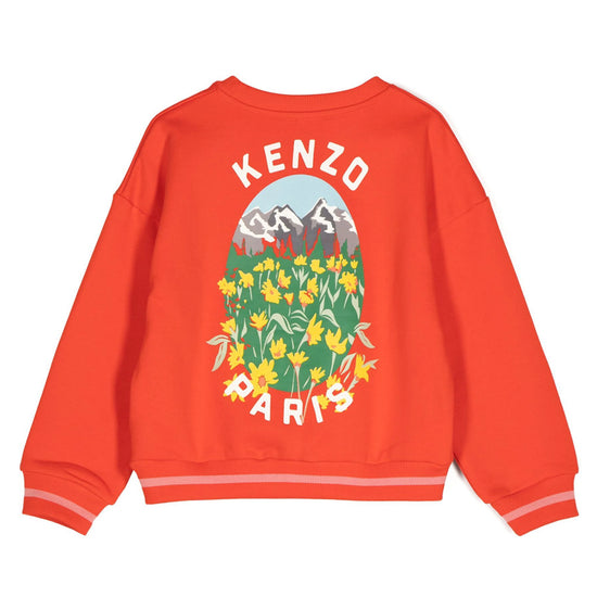 Kenzo Kids Logo Print Sweatshirt