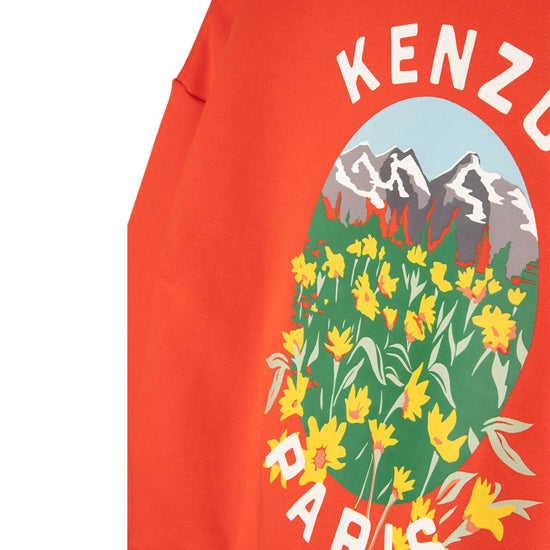 Kenzo Kids Logo Print Sweatshirt